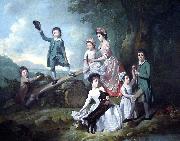 Johann Zoffany The Lavie Children USA oil painting artist